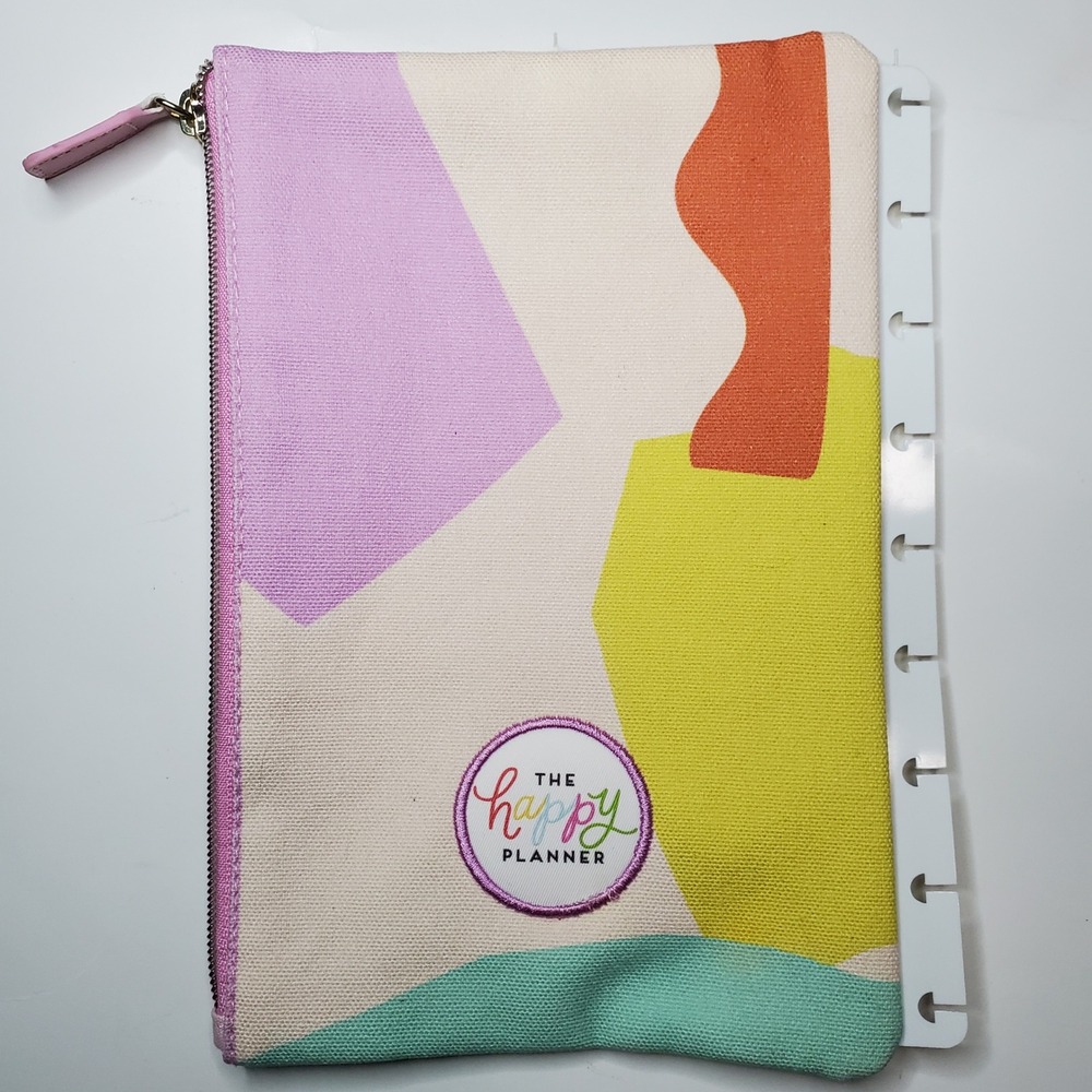 The Happy Planner Lot Budget Tracker Weekly Meal Plan and Rare Zipper Pouch New - Picture 2 of 8